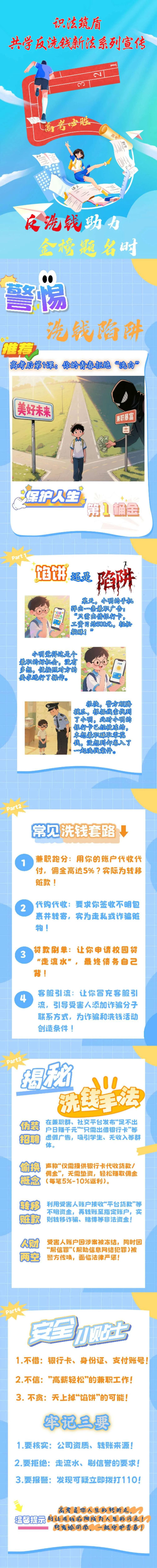 识法筑盾 共学反洗钱新法 - ⑬警惕洗钱陷阱 你的青春拒绝“洗白”